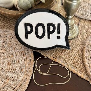Kate Spade New York Pop "Pop!" speech bubble crossbody bag